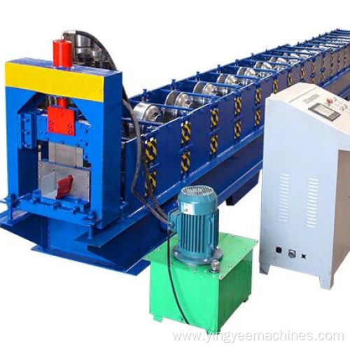 Round shape rain water gutter roll forming machine